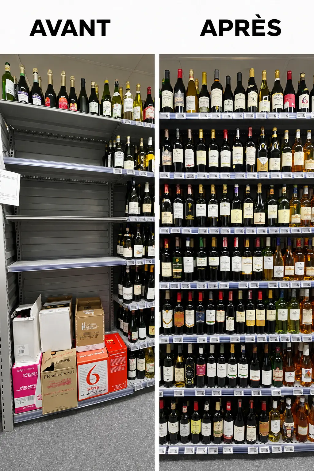 Implantation merchandising en magasin