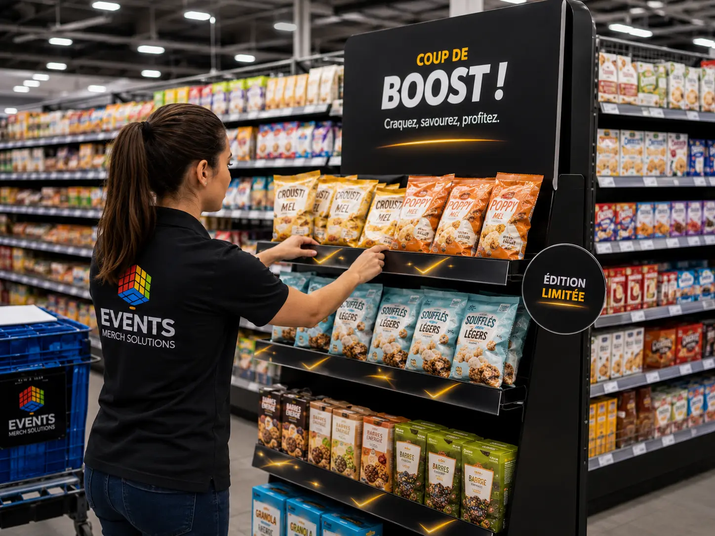 Mise en avant promotionnelle en point de vente