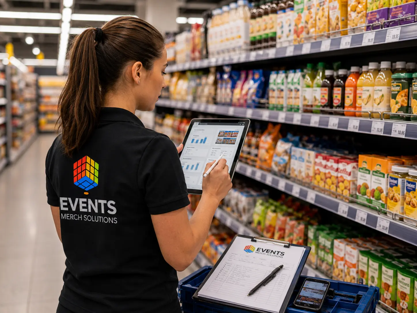 Reporting merchandising terrain
