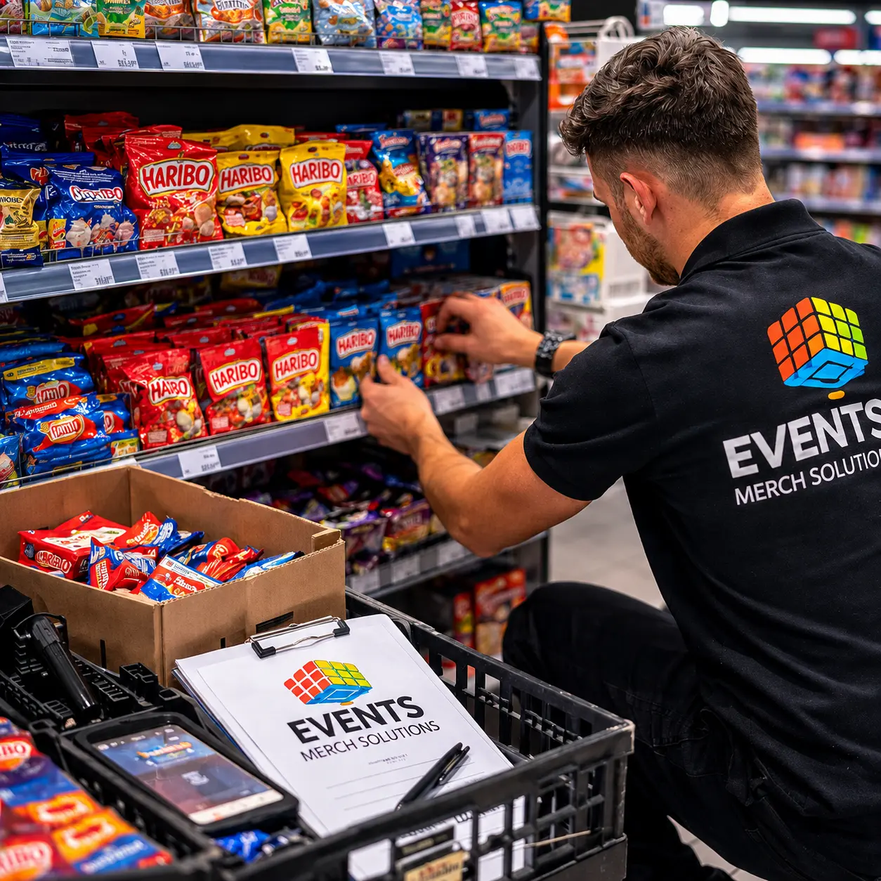 Équipe terrain et activation commerciale