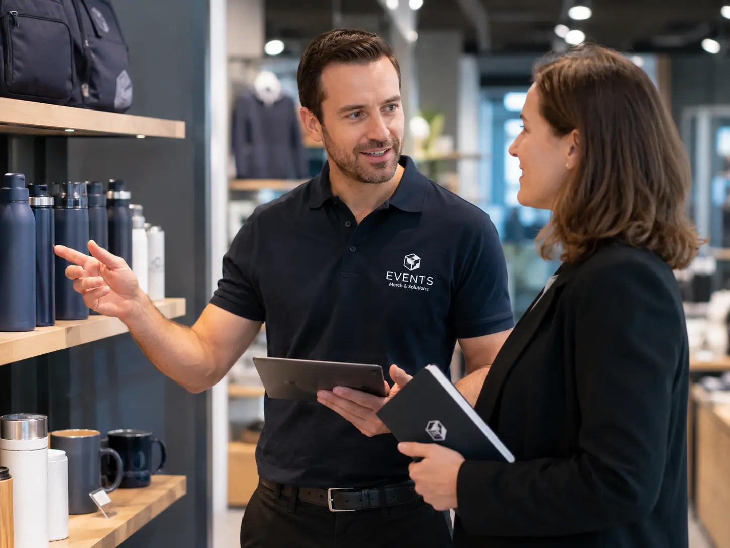 Commercial Events Merch & Solutions en rendez-vous terrain